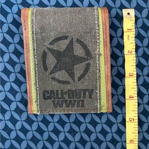 Call of Duty WWII Gray & Brown Wallet